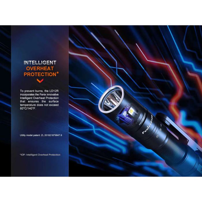 FENIX LD12R Rechargeable Flashlight 雙光源多用途便攜手電