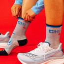 Feetures Elite Light Cushion Mini Crew - Limited Edition - City Collection Sock 跑步襪 Chicago 26