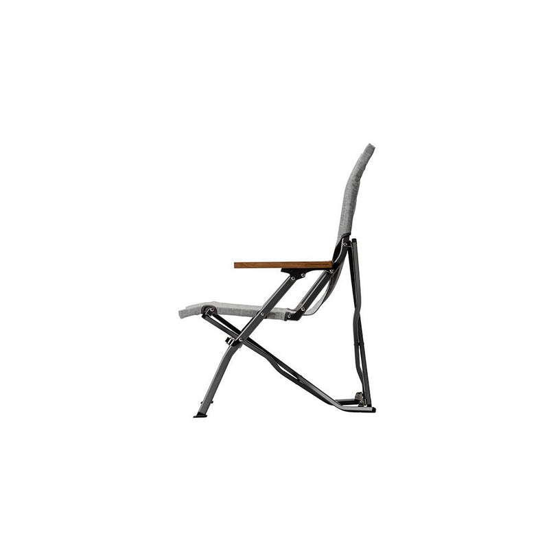 Snow Peak 65th Anniversary Luxury Low Chair Grey LV-091-65 (65th Anniversary Edition) 庭園休閒椅 (65週年限量版)