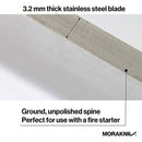 Morakniv Garberg with Polymer Sheath (S) 全龍骨式不鏽鋼直刀(連塑膠刀套)