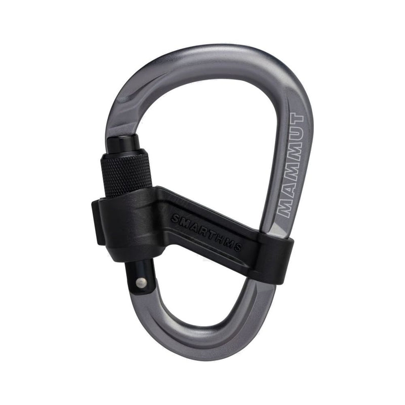 MAMMUT Smart HMS 2.0 Screwgate Carabiner 梨形螺旋鎖登山扣 Grey