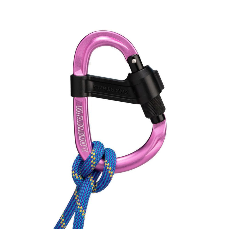 MAMMUT Smart HMS 2.0 Screwgate Carabiner 梨形螺旋鎖登山扣 Pink