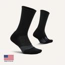 Feetures Merino 10 Max Cushion Mini Crew Sock 羊毛襪 Black