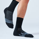 Feetures Merino 10 Max Cushion Mini Crew Sock 羊毛襪 Black