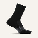 Feetures Merino 10 Max Cushion Mini Crew Sock 羊毛襪 Black