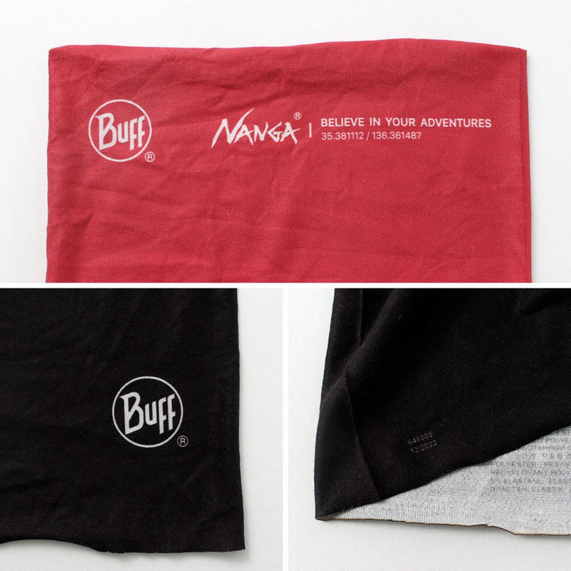 Nanga x BUFF CoolNet® UV Headband (Black & Red)  NANGA聯乘BUFF跑步頭巾