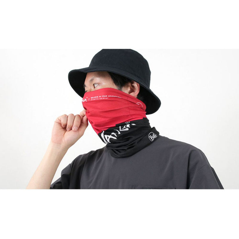 Nanga x BUFF CoolNet® UV Headband (Black & Red)  NANGA聯乘BUFF跑步頭巾 (紅黑版)