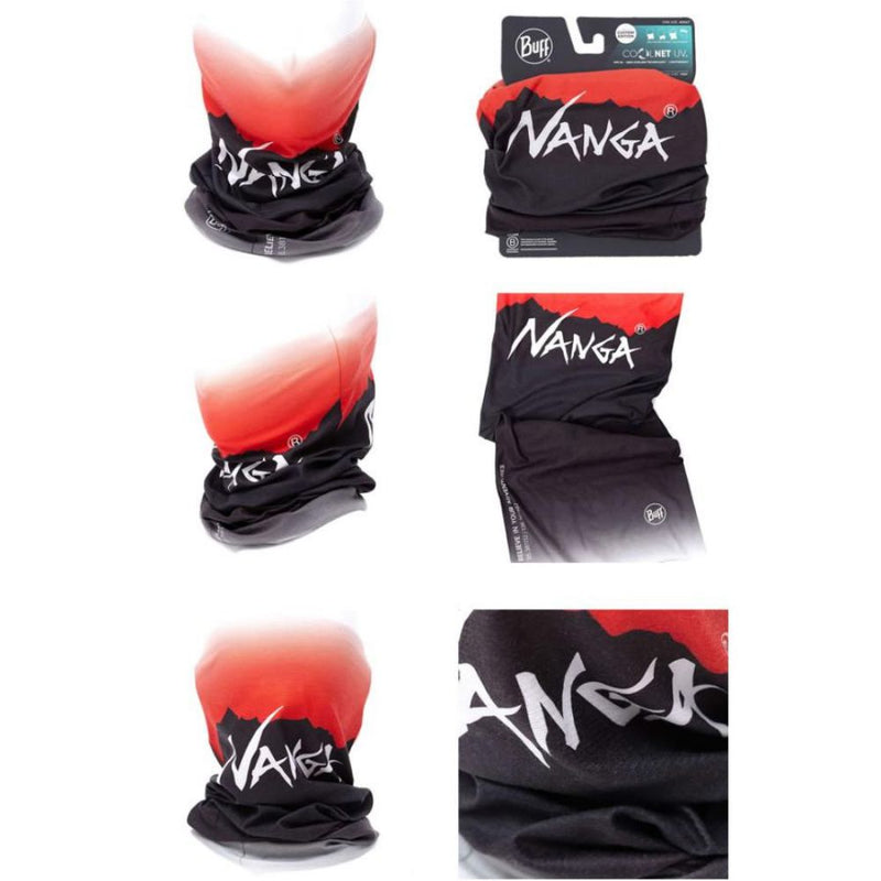 Nanga x BUFF CoolNet® UV Headband (Black & Red)  NANGA聯乘BUFF跑步頭巾