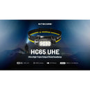 Nitecore HC65 UHE LED Headlight 2000流明三光源UHE頭燈