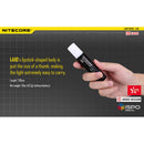 Nitecore LA10 CRI Flashlight 唇膏形伸縮營燈