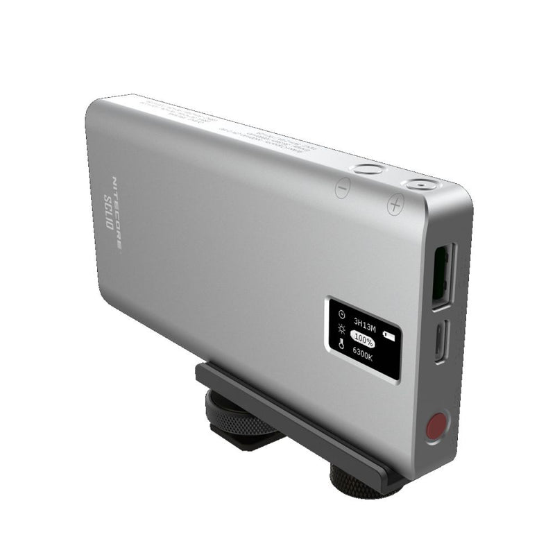 Nitecore SCL10 2-in-1 Smart Camera Light & Power Bank 二合一智能補光燈連移動電源