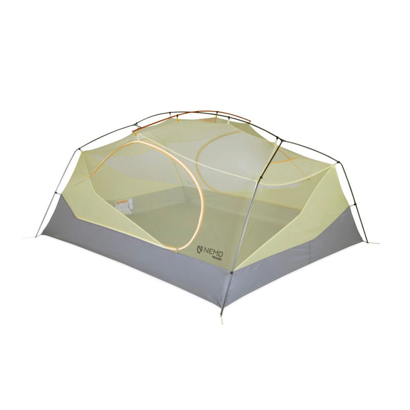 Nemo Aurora™ 3P Backpacking Tent & Footprint 三人帳篷(連營底墊) Mango/Fog