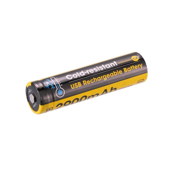 Nitecore NL1829RLTP Low Temperature Mirco-USB Rechargeable Li-ion Battery