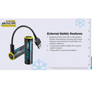 Nitecore 21700耐低溫高放電USB-C充電電池 NL2142LTHPR