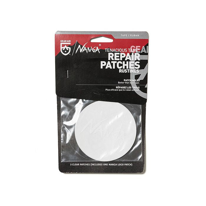 NANGA Tenacious Tape® Repair Patches 修補包 (連三塊貼片) 