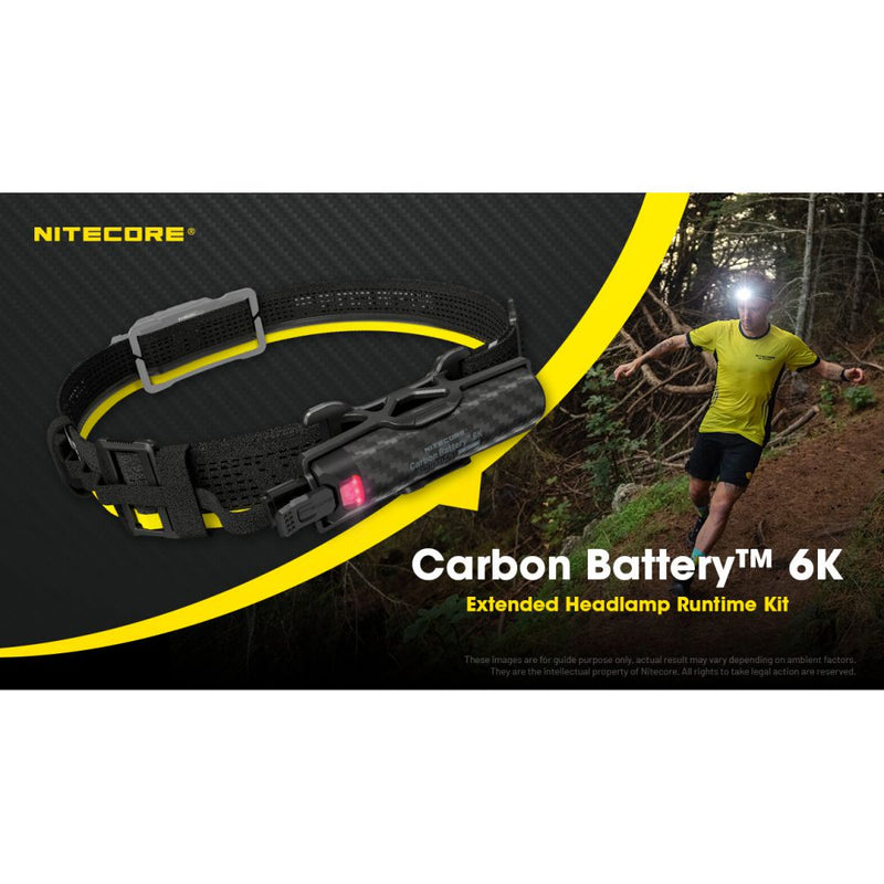 Nitecore Carbon Battery™ 6K Set 碳纖流動電源套裝 (頭燈專用)