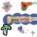 Opinel No. 8 Folding Knife Nature Edition 8號不鏽鋼尖頭摺刀(限量版)By Perrine Honoré