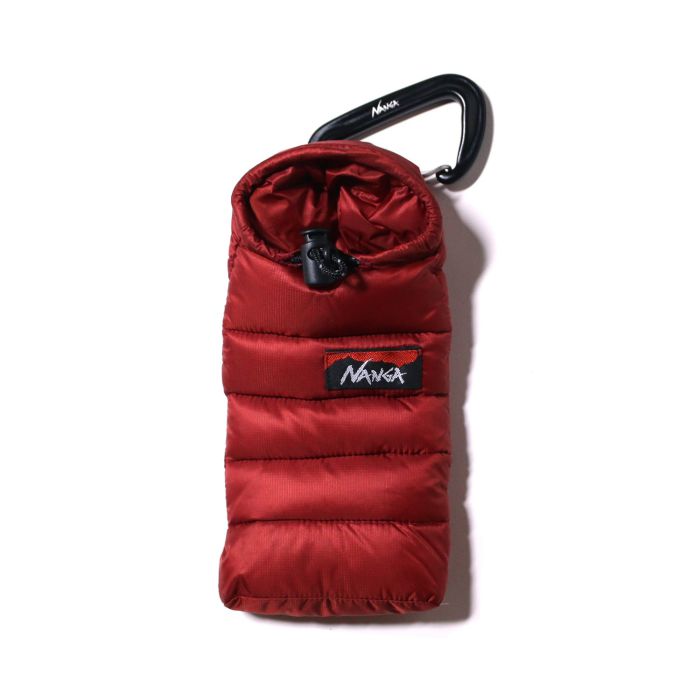 Nanga 迷你睡袋手機袋+金屬掛扣 Mini Sleeping Bag Phone Case Red