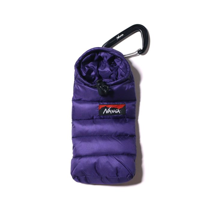 Nanga 迷你睡袋手機袋+金屬掛扣 Mini Sleeping Bag Phone Case Purple