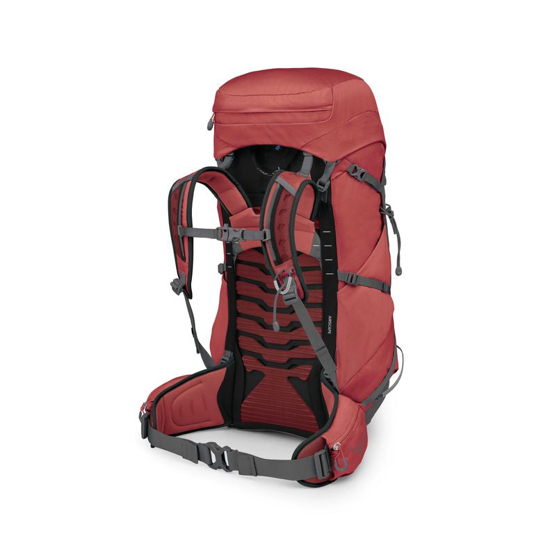 Osprey Tempest™ 44 Backpack (2025 New Version)   RED PAMPASS/ 
COAL GREY