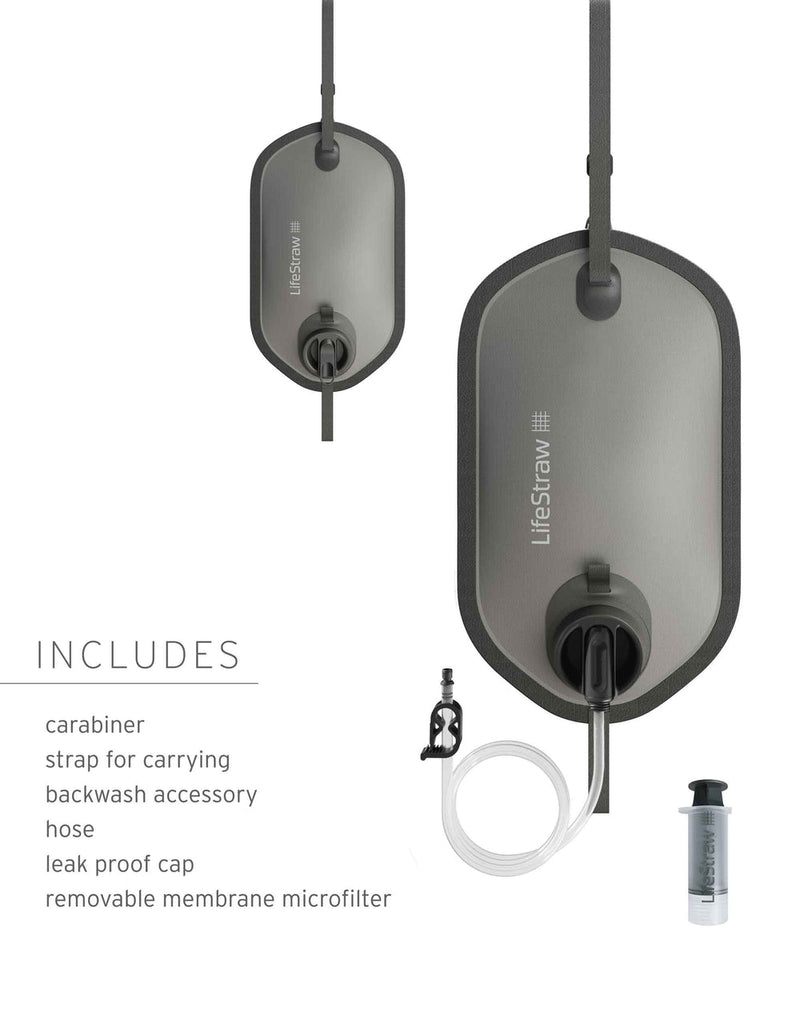 LifeStraw® Peak Series Gravity Filter System 8L 頂峰重力濾水器連水袋