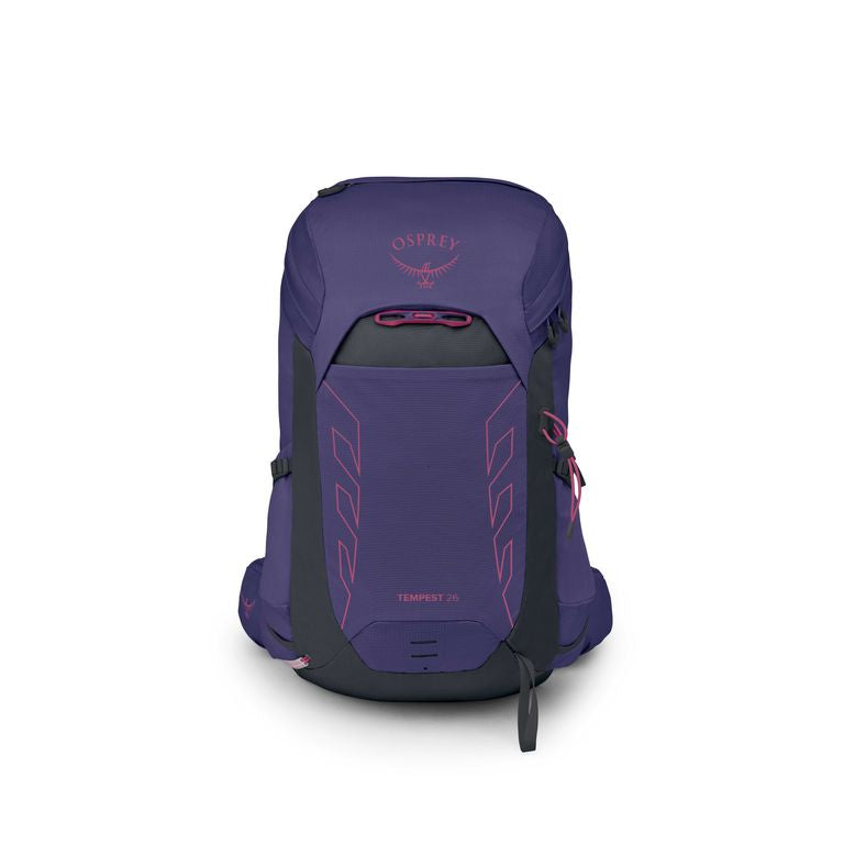 Osprey Tempest™ 26 Backpack (2025 New Version)  DEEP FIG/ 
HOTSPOT PINK