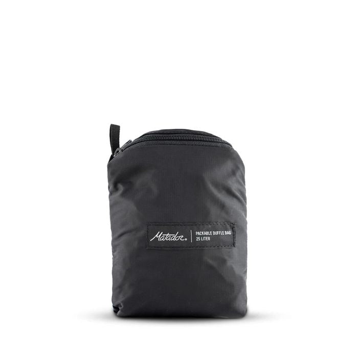 Matador ReFRACTION™ SERIES Packable Duffle 摺疊防水行李袋25L  Black