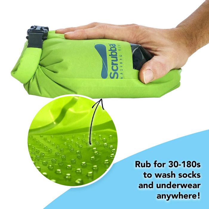 Scrubba Wash Bag Mini 旅行迷你洗衣袋