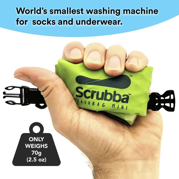 Scrubba Wash Bag Mini 旅行迷你洗衣袋