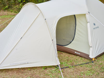 Snow Peak Amenity Dome M Ivory SDE-001-IV-US 露營帳篷(美版象牙白)