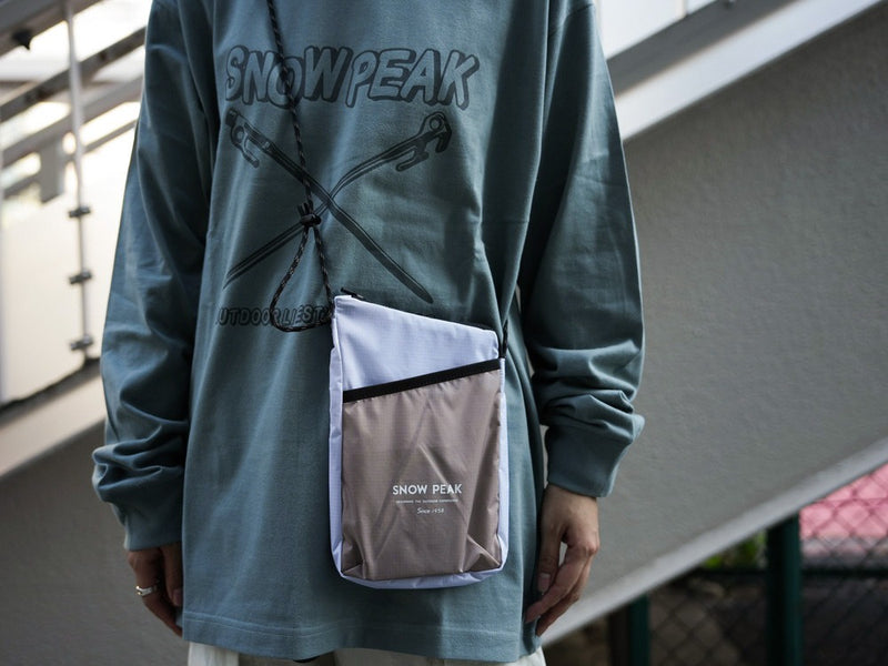 Snow Peak Offset Shoulder Pouch SP-AC-24AU001 (Snow Peak Festival 2024 Autumn Limited Edition)  (2024雪峰祭(秋)限定版)