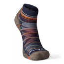 Smartwool Hike Light Cushion Pattern Ankle Socks Deep Navy