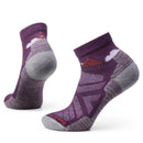 Smartwool Women's Hike Light Cushion Clear Canyon Pattern Ankle Socks 女裝印花登山襪 Purple Iris