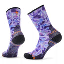 Smartwool Women's Hike Light Cushion Floral Print Crew Socks 女裝花卉印花中高筒登山襪 Purple Iris