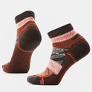 Smartwool Women's Hike Light Cushion Margarita Ankle Socks Chestnut