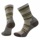 Smartwool Women's Hike Light Cushion Margarita Crew Socks 女裝瑪格麗特紋中高筒登山襪 Taupe/Natural Mari