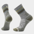 Smartwool Hike Light Cushion Striped Mid Crew Socks 男裝登山襪 Ash Charcoal