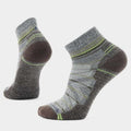 Smartwool Hike Light Cushion Pattern Ankle Socks Ash-Charcoal