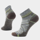 Smartwool Hike Light Cushion Pattern Ankle Socks Ash-Charcoal