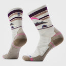 Smartwool Women's Hike Light Cushion Mountain Moon Crew Socks Ash