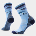 Smartwool Women's Hike Light Cushion Mountain Moon Crew Socks Serene Blue