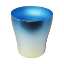 HORIE Tsubame Niigata Pure Titanium Double Tumbler 250cc T-15-A 彩色雙層鈦金屬杯 Dawn Blue