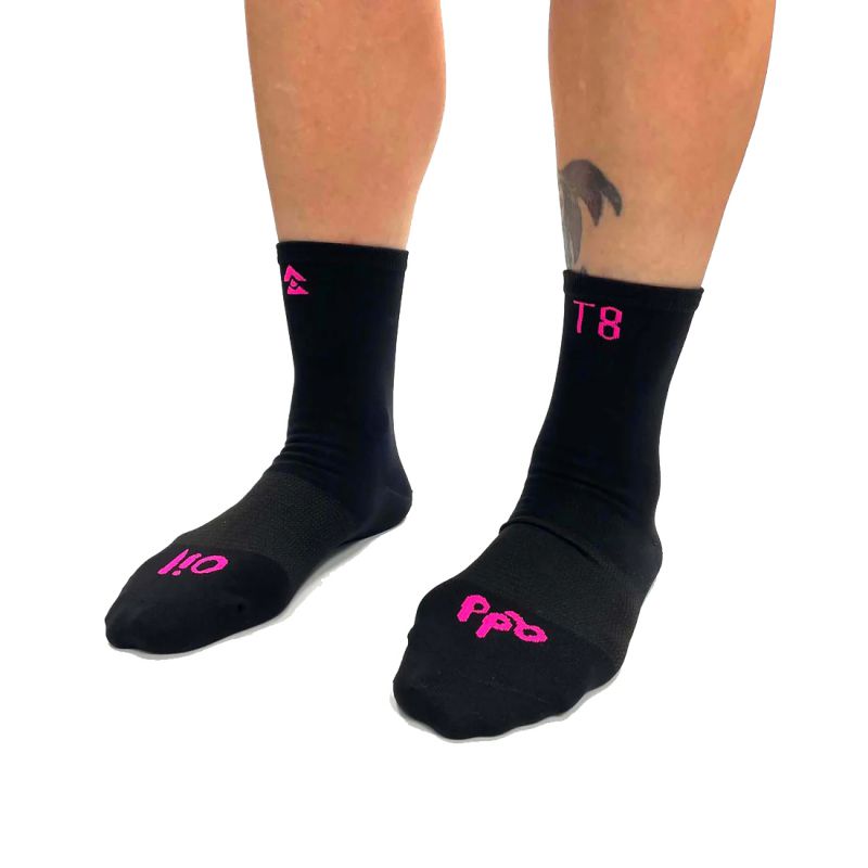 T8 Air Socks 跑步襪 Ga Yau Pink