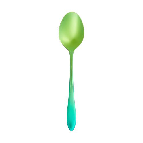 HORIE Titanium Desert Spoon 鈦金屬甜品匙 (多色) TC-04 Gradation Green