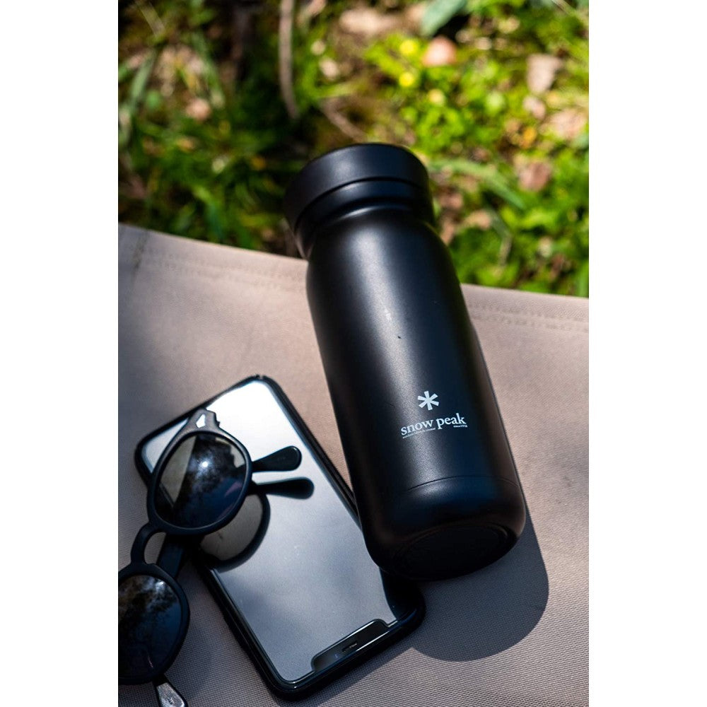 Bouteille Isotherme Snow Peak TW-501-AS - Acier Inoxydable 500ml - Cendré