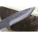 TOYOKUNI KNIFE Black Hammer Small Knife 85cm 手工鍛造超鋼黑土斧刀