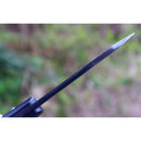 TOYOKUNI KNIFE Full Tang Black Hammer Damasucus 90mm 土佐原白鋼龍骨刀