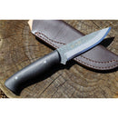 TOYOKUNI KNIFE Full Tang Black Hammer 104mm 土佐原白鋼龍骨刀