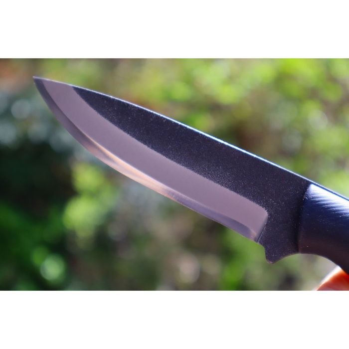 TOYOKUNI KNIFE Full Tang Black Hammer 104mm 土佐原白鋼龍骨刀