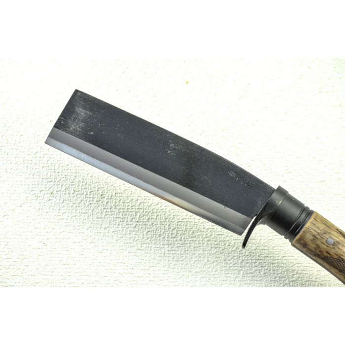 TOYOKUNI KNIFE Magaritakibi 150mm 手工鍛造大馬士革日本AOGAMI鋼 柴刀(藍鋼No.2)